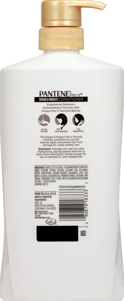 slide 7 of 9, Pantene Pro-V Repair & Protect Conairditioner, 28.9 fl oz