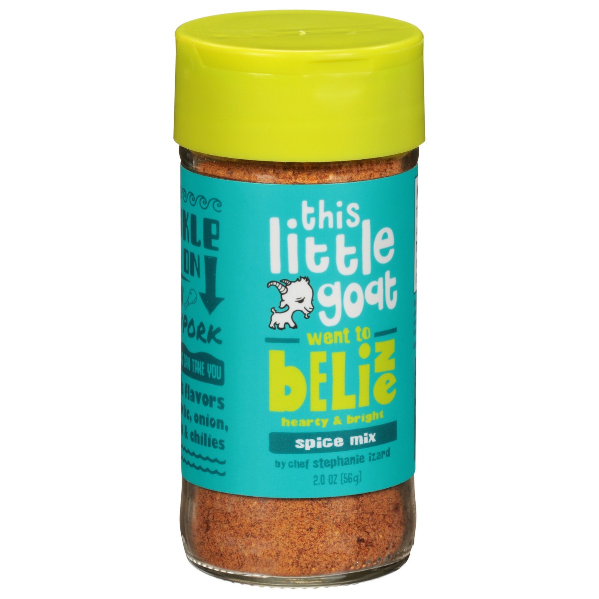 slide 3 of 14, This Little Goat Went To Belize Spice, 2 oz