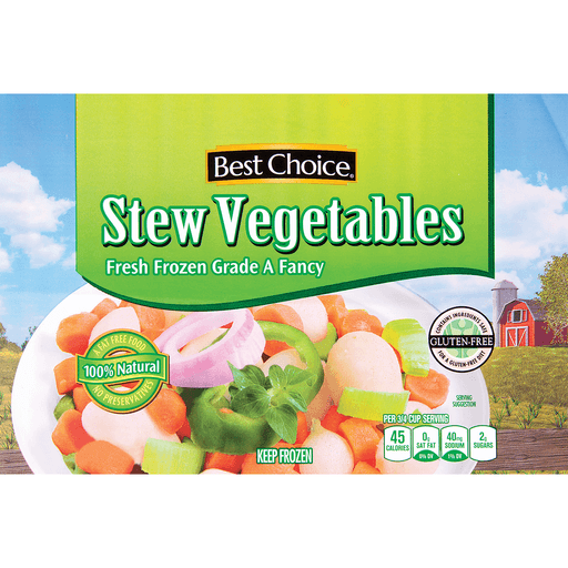 slide 1 of 1, Best Choice Stew Vegetables, 20 oz