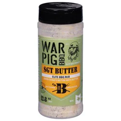 WarPig BBQ Elite Sgt Butter BBQ Rub 12.8 oz