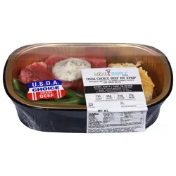 Meal Simple USDA Choice Beef NY Strip 0.755 lb