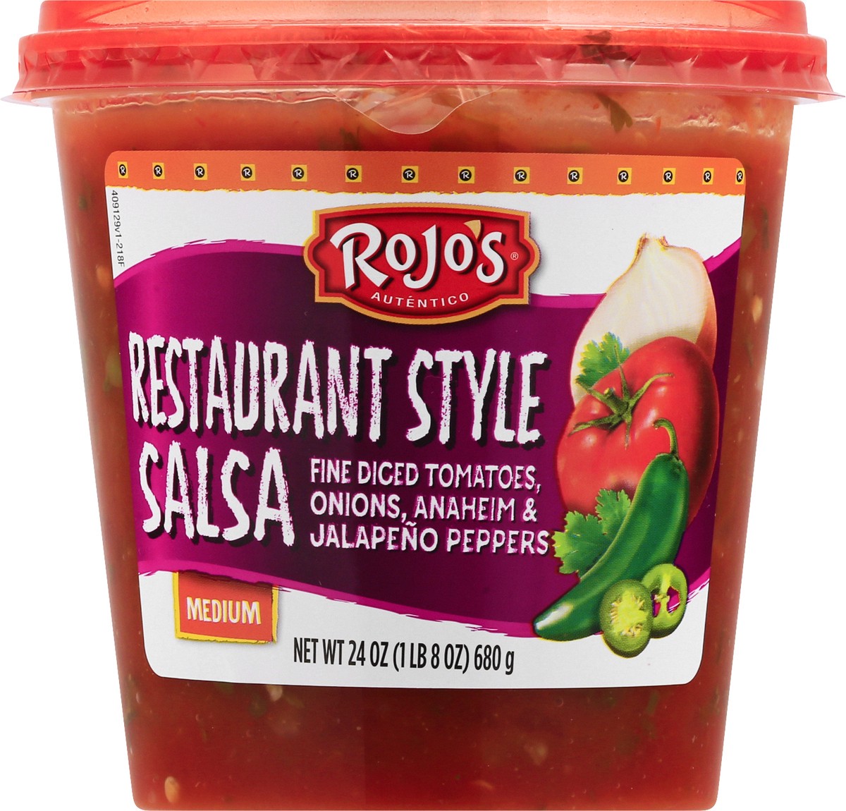 slide 11 of 13, Rojo's Medium Restaurant Style Salsa 24 oz, 24 oz