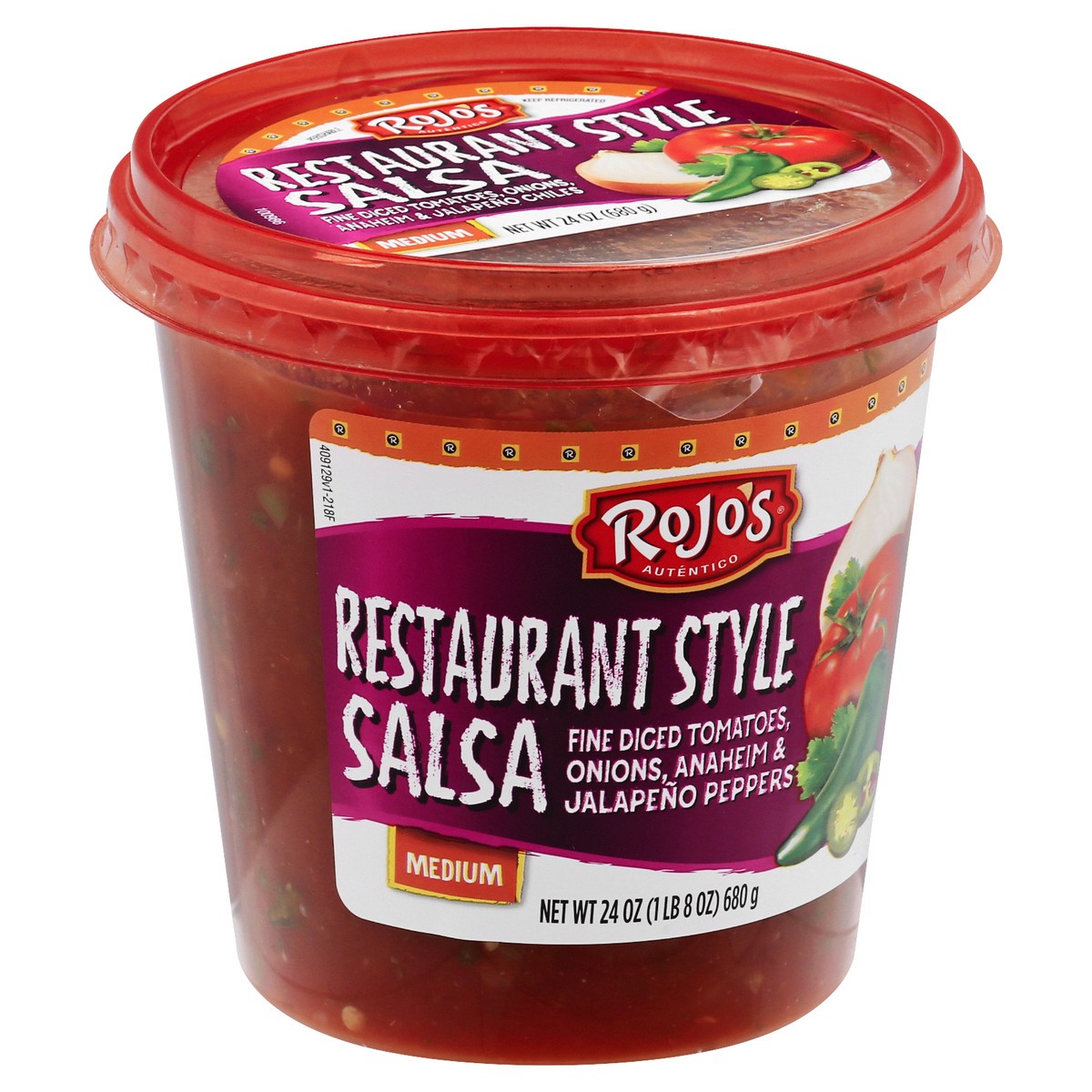 slide 9 of 13, Rojo's Medium Restaurant Style Salsa 24 oz, 24 oz