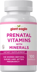 Giant Eagle Prenatal Vitamins With Minerals