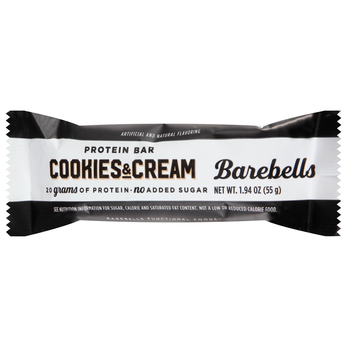 slide 9 of 9, Barebells Cookies & Cream Protein Bar 1.9 oz, 1.9 oz