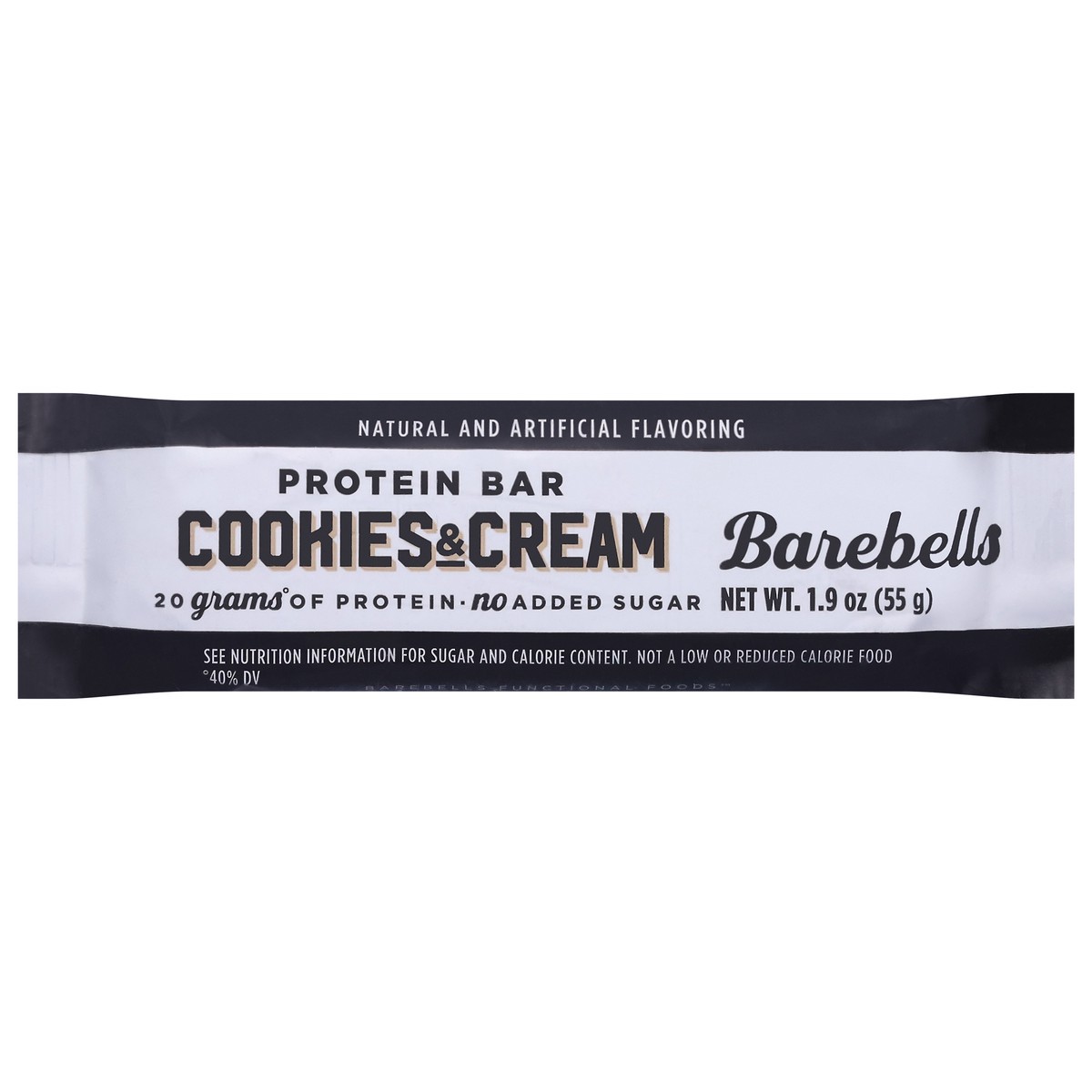 slide 1 of 9, Barebells Cookies & Cream Protein Bar 1.9 oz, 1.9 oz