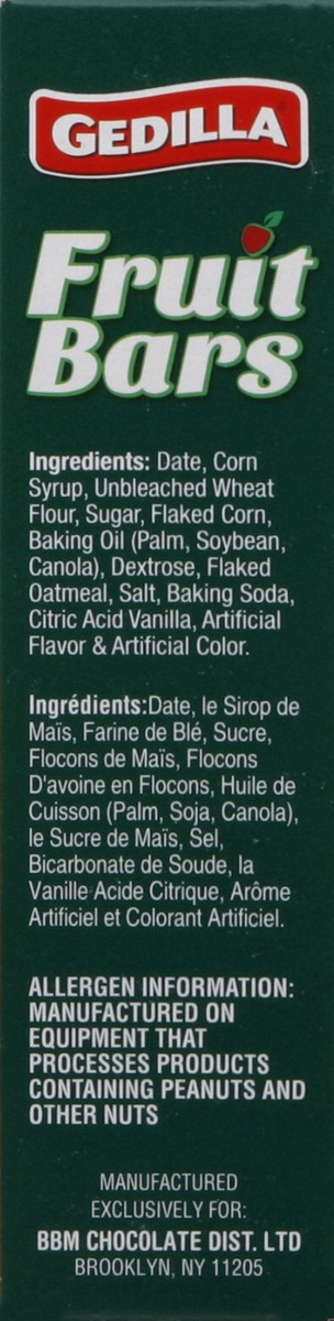 slide 2 of 4, Gedilla Fruit Bars 6 ea, 7 oz