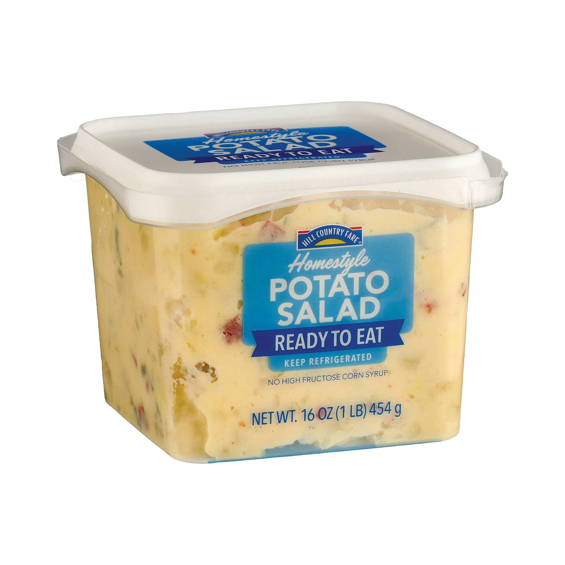 slide 1 of 1, Hill Country Fare Homestyle Potato Salad, 1 lb