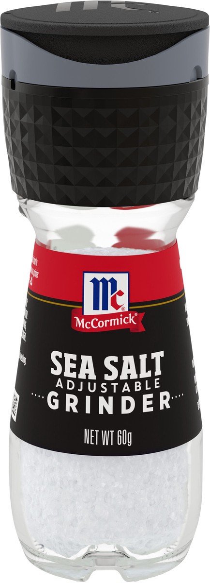 slide 4 of 7, McCormick Sea Salt Grinder - 2.12oz, 2.12 oz