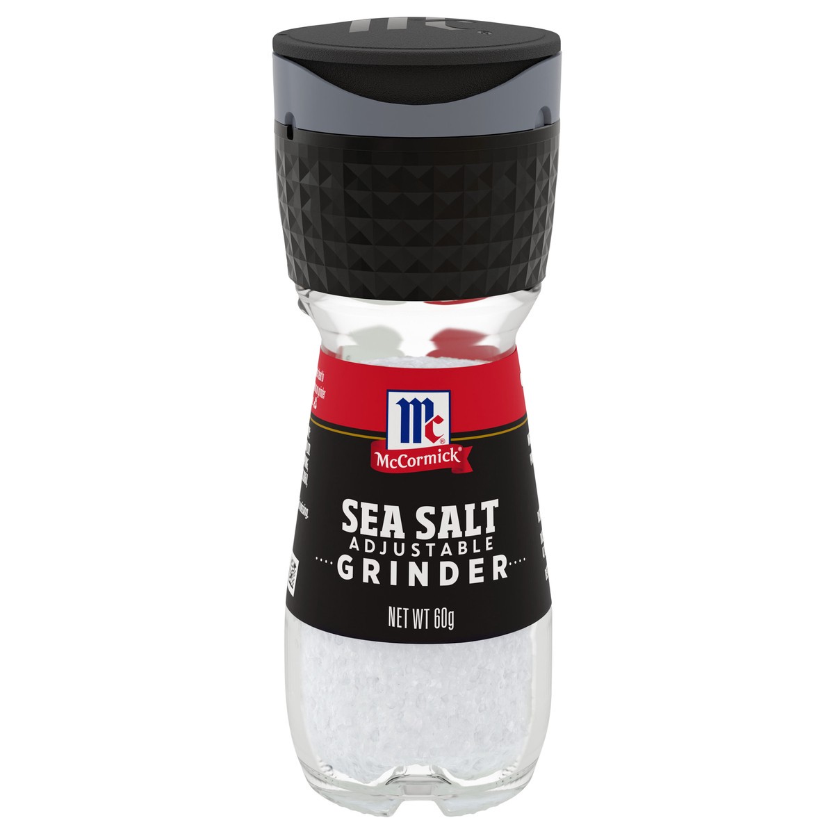 slide 1 of 7, McCormick Sea Salt Grinder, 2.12 oz, 60 grams
