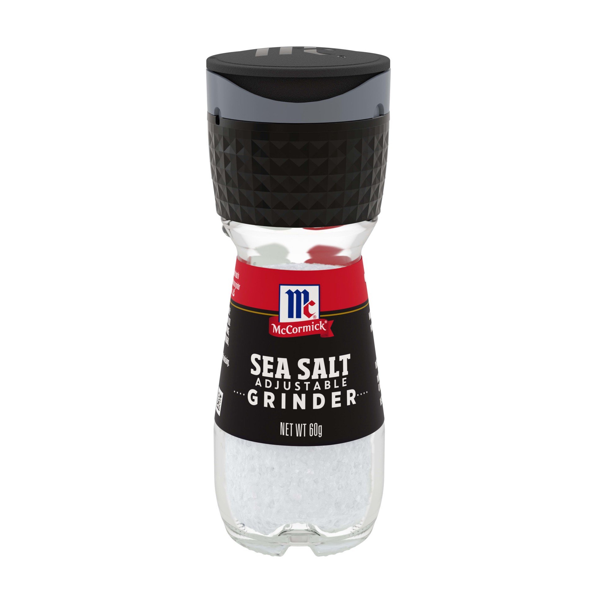 slide 1 of 7, McCormick Sea Salt Grinder, 2.12 oz