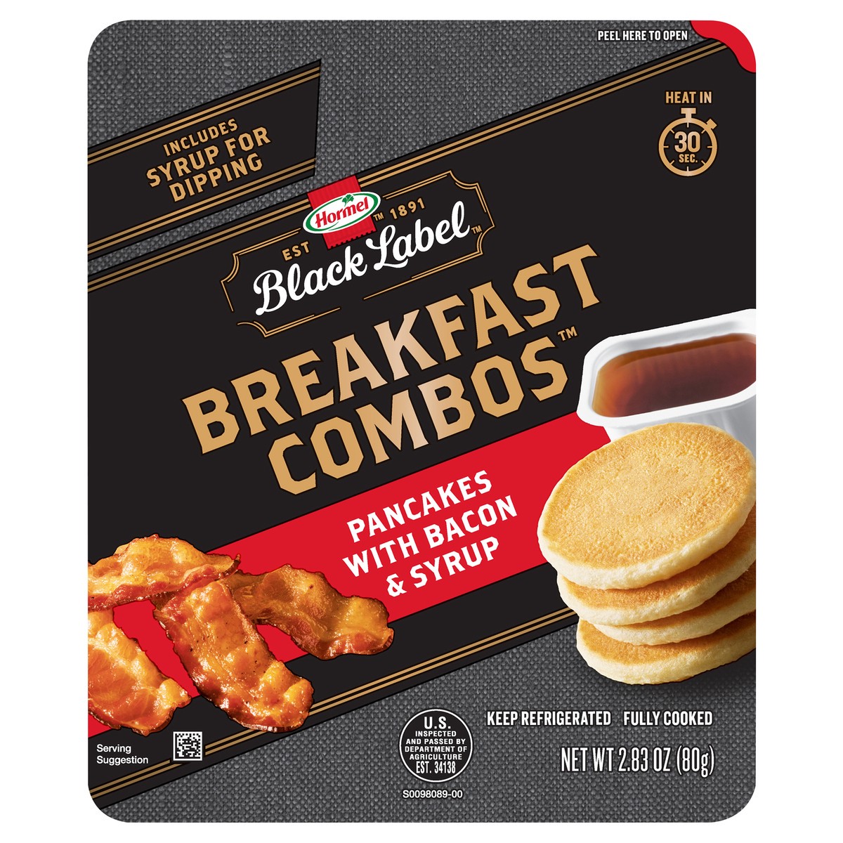 slide 1 of 1, Hormel Bacon Pancake Combo, 2.83 oz