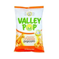 Valley Pop Cheesy Infusions Cheddar Cheese Popcorn 6.5 oz