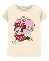 Carter's Carters Toddler Minnie Mouse Tee Ivory 4T