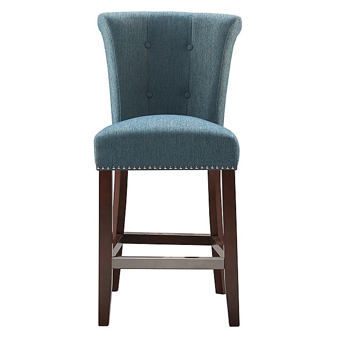 slide 3 of 6, Madison Park Colfax Counter Stool - Blue, 1 ct