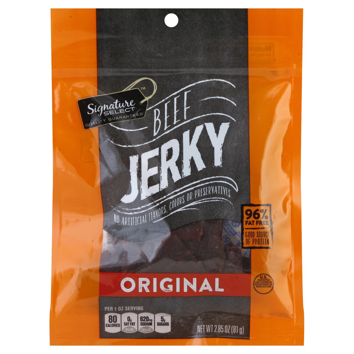 slide 1 of 3, The Snack Artist Beef Jerky Original, 