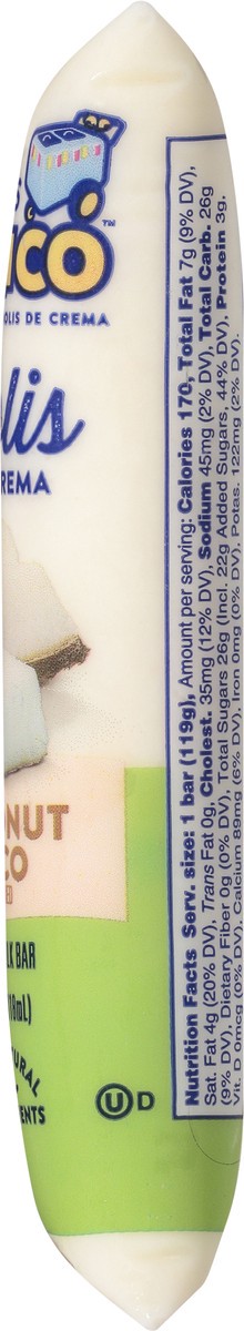 slide 6 of 9, Helados Mexico Helados Bolis Coconut, 4.2 oz