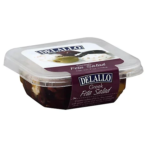 slide 1 of 1, DeLallo Feta Salad Greek - 8 Oz, 8 oz