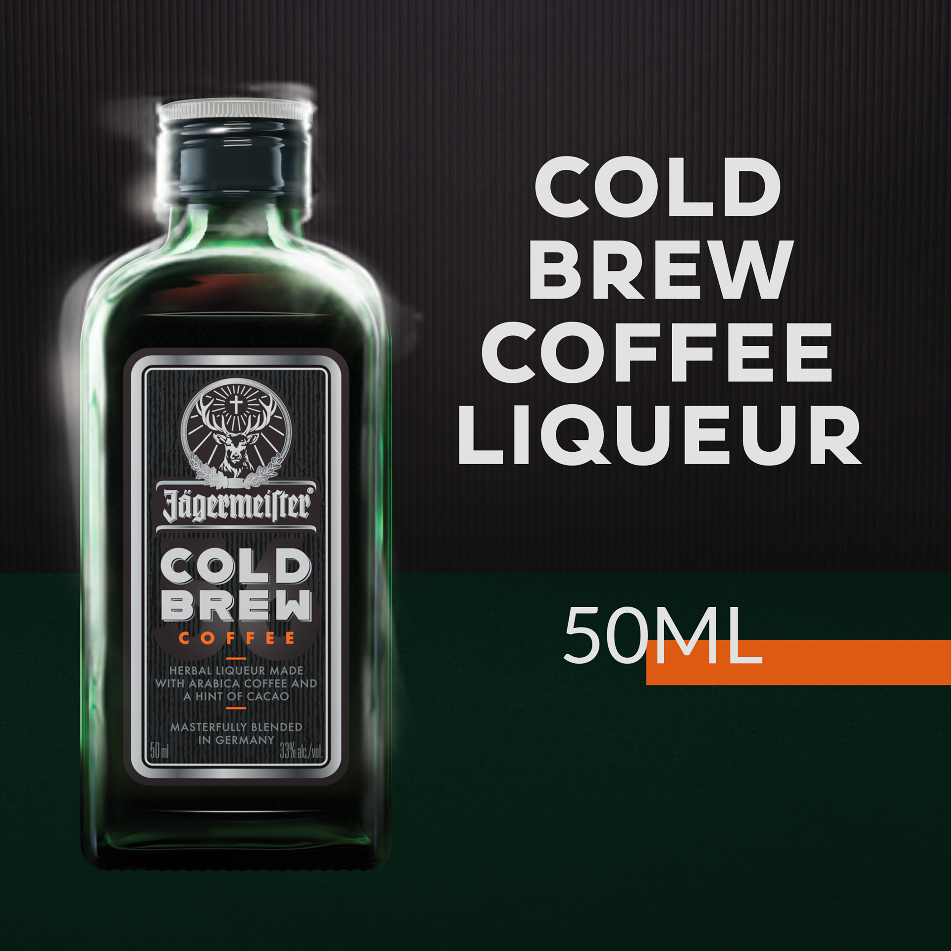 slide 1 of 4, Jägermeister Cold Brew Liqueur, 50 ml