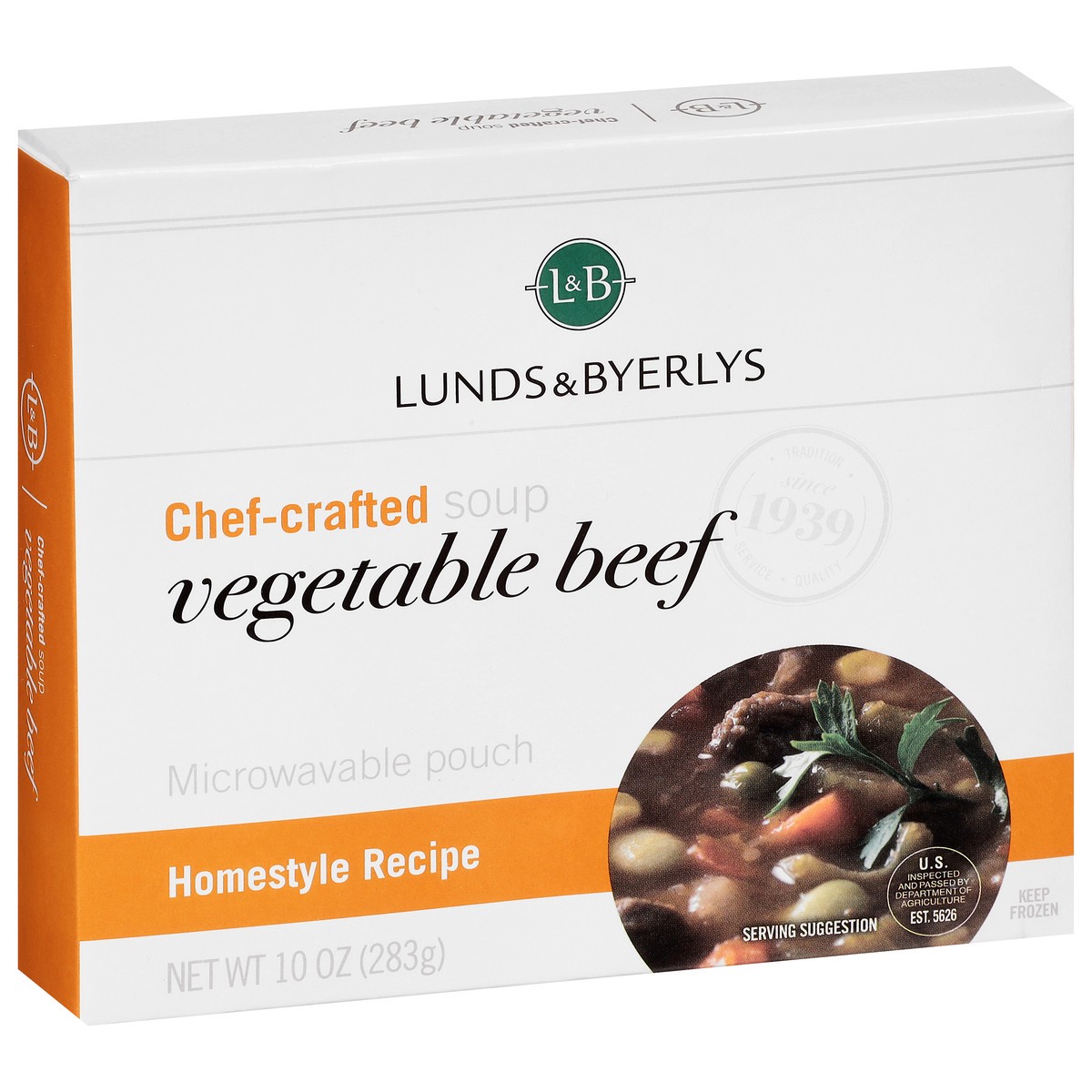 slide 7 of 12, Lunds & Byerlys Homestyle Recipe Vegetable Beef Chef-Crafted Soup 10 oz, 10 oz