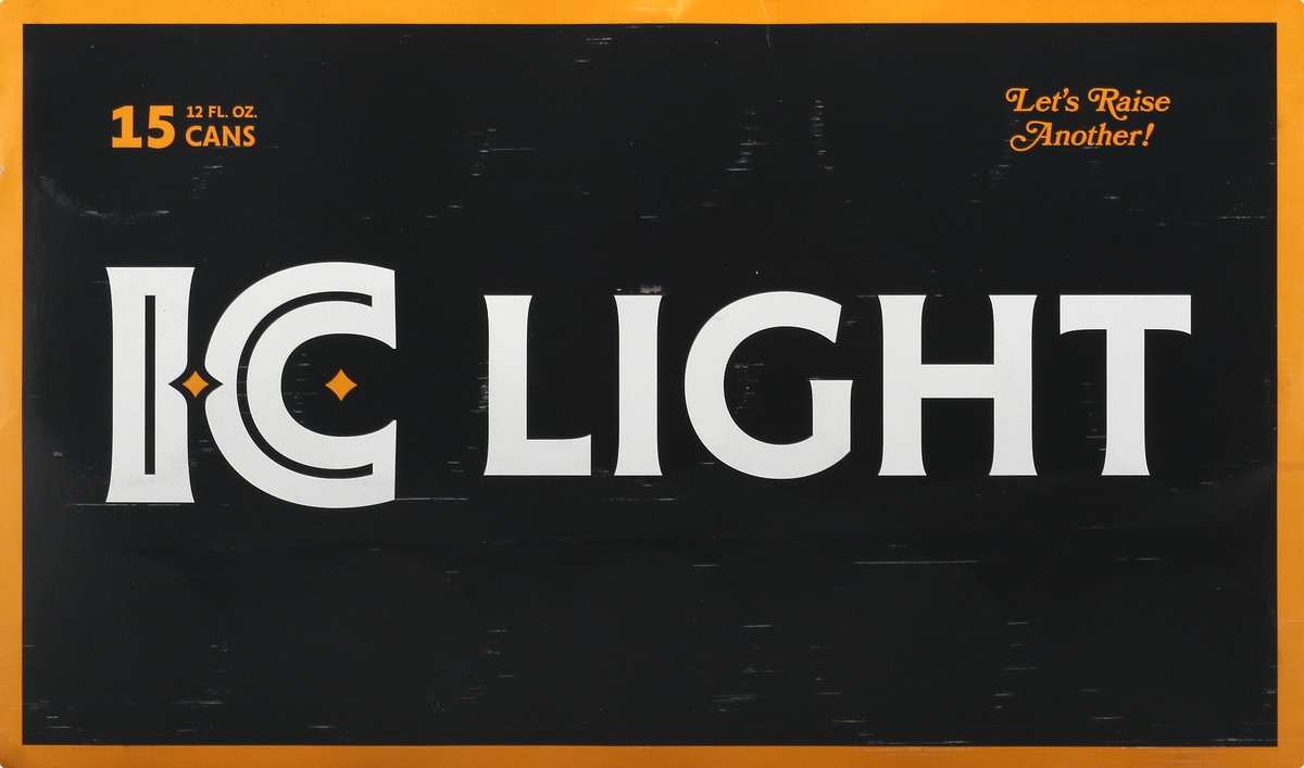 slide 3 of 11, I.C. Light Beer 15 ea, 180 oz