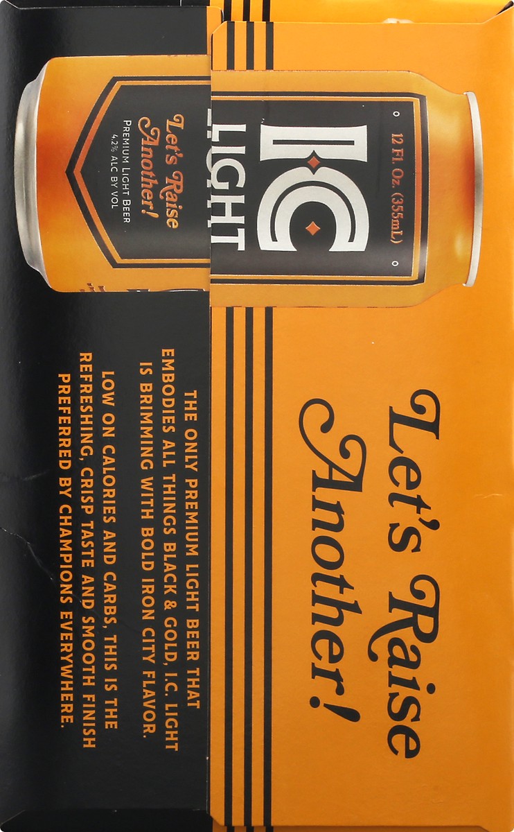 slide 7 of 11, I.C. Light Beer 15 ea, 180 oz