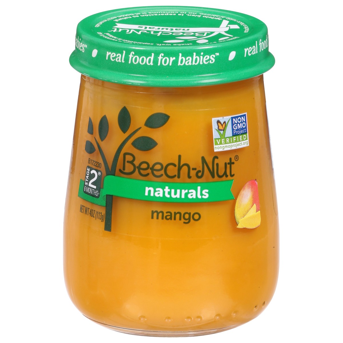 slide 5 of 13, Beech-Nut Naturals Stage 2 Baby Food, Mango, 4 oz Jar, 4 oz