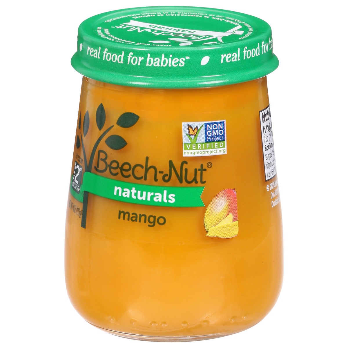 slide 6 of 13, Beech-Nut Naturals Stage 2 Baby Food, Mango, 4 oz Jar, 4 oz