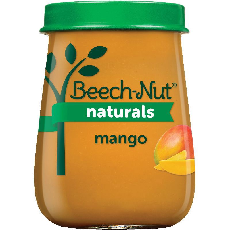 slide 1 of 13, Beech-Nut Naturals Stage 2 Baby Food, Mango, 4 oz Jar, 4 oz