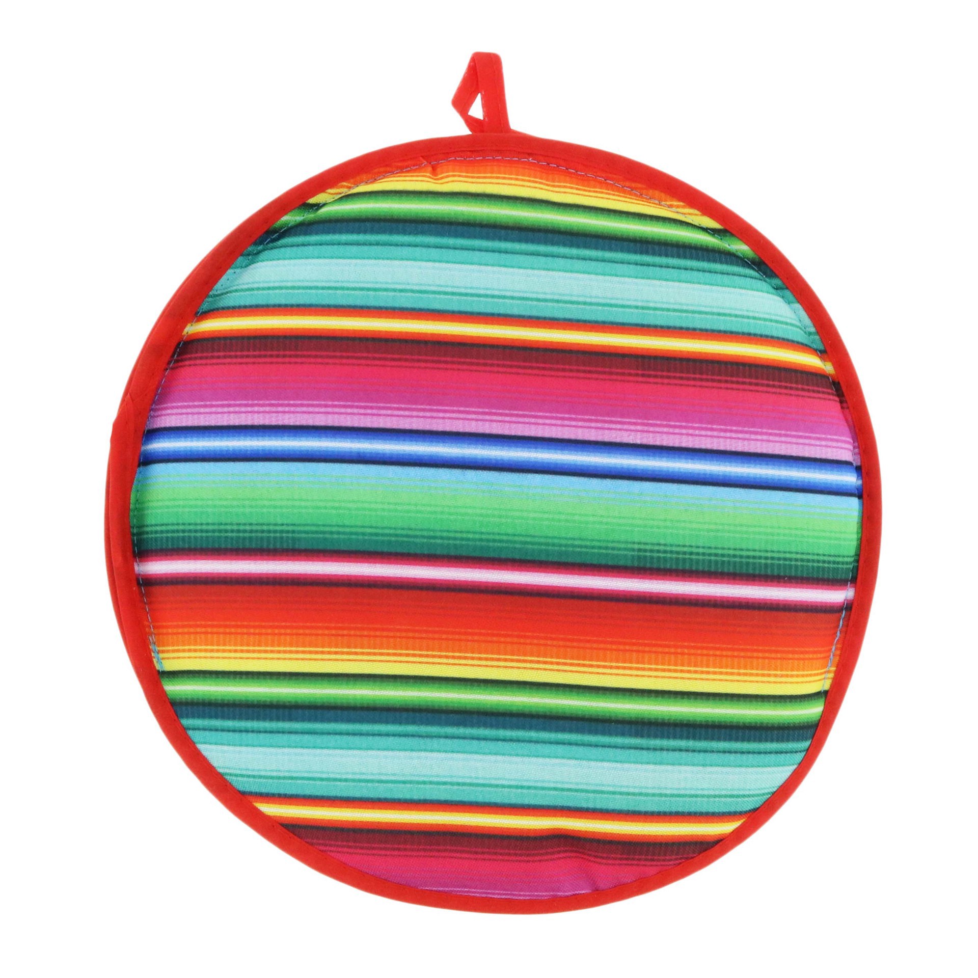 slide 1 of 1, Cocinaware Striped Serape Tortilla Warmer, 1 ct