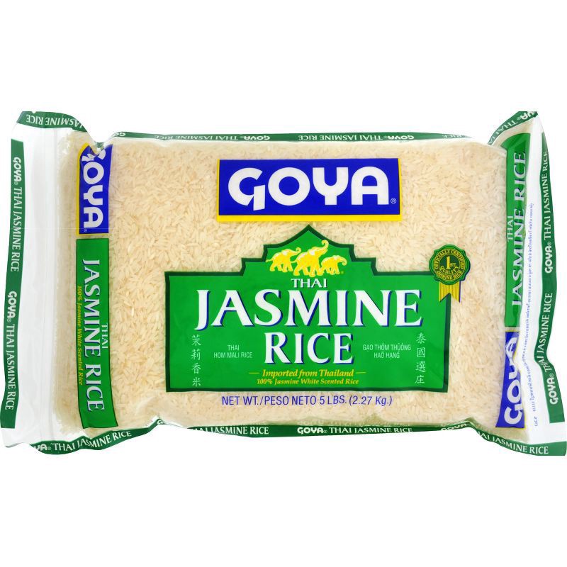 slide 1 of 4, Goya Thai Jasmine Rice 5 lb, 5 lb