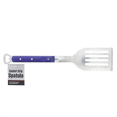 slide 1 of 1, Mr. Bar-B-Q Comfort Grip Spatula Blue, 1 ct