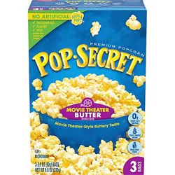 Pop Secret Movie Theater Butter Microwave Popcorn - 3.2 oz
