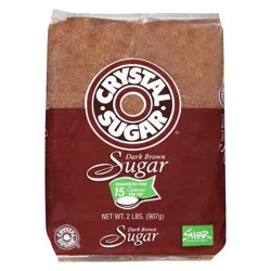 Crystal Sugar Dark Brown Sugar 2 lb