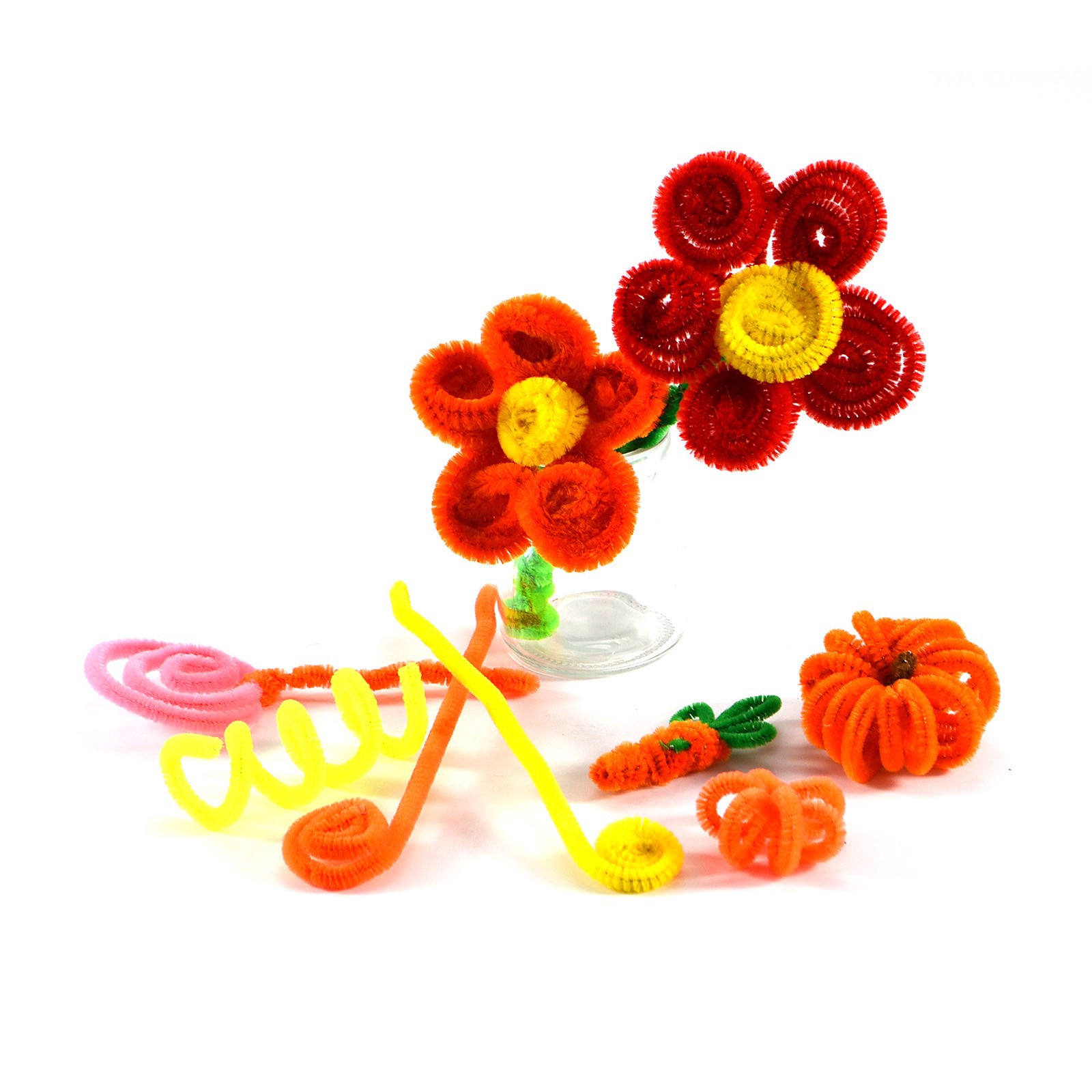 slide 5 of 5, Neon Chenille Stems By Creatology, 6 mm