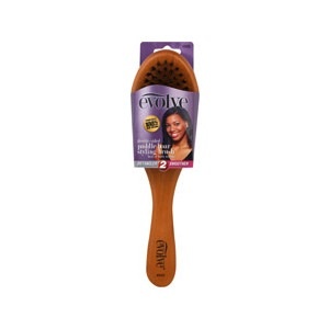 slide 1 of 1, Evolve Paddle/Boar Double-Sided Styling Brush, 1 ct