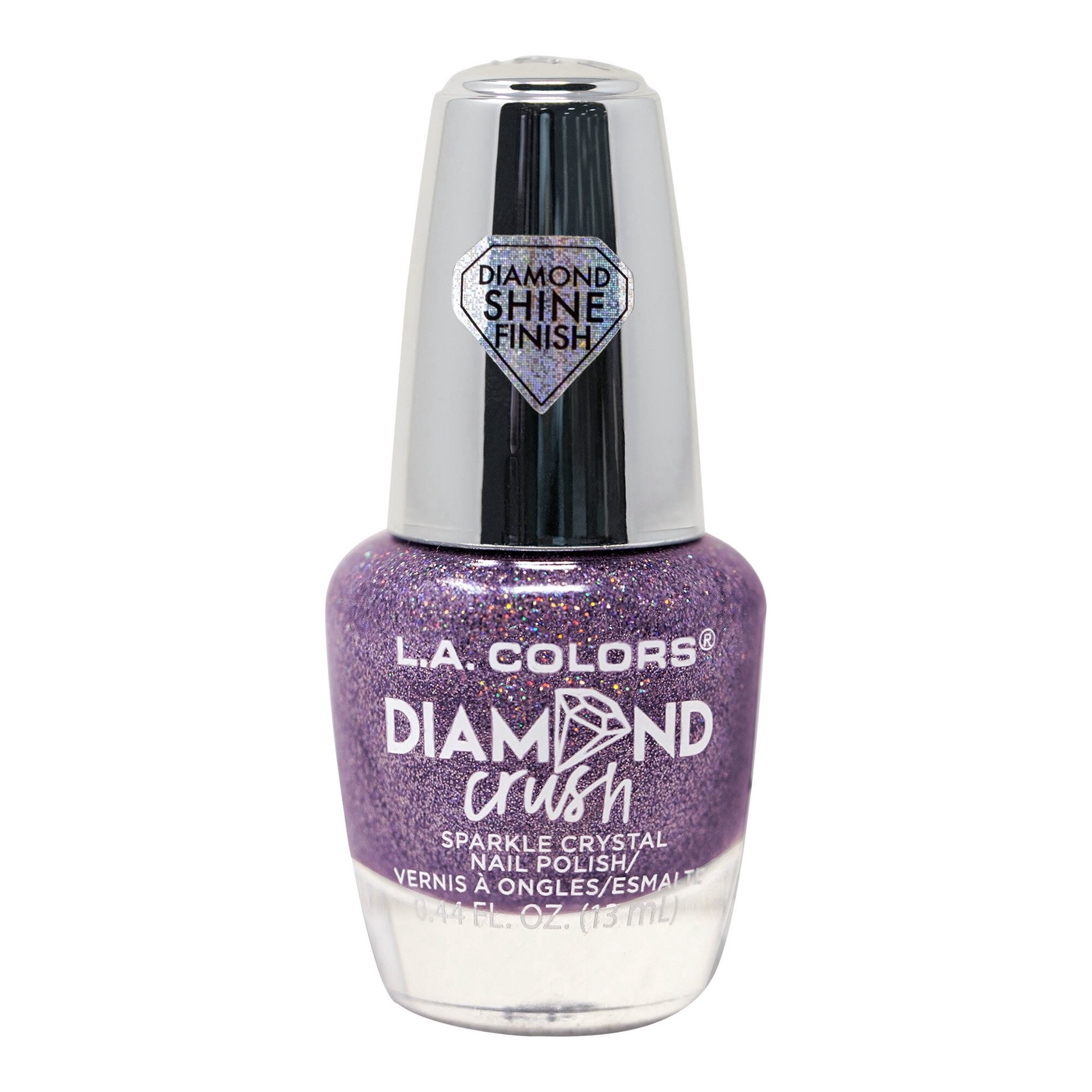 slide 1 of 1, L.A. Colors Diamond Crush Nail Polish Mermaid Mist, 0.44 oz