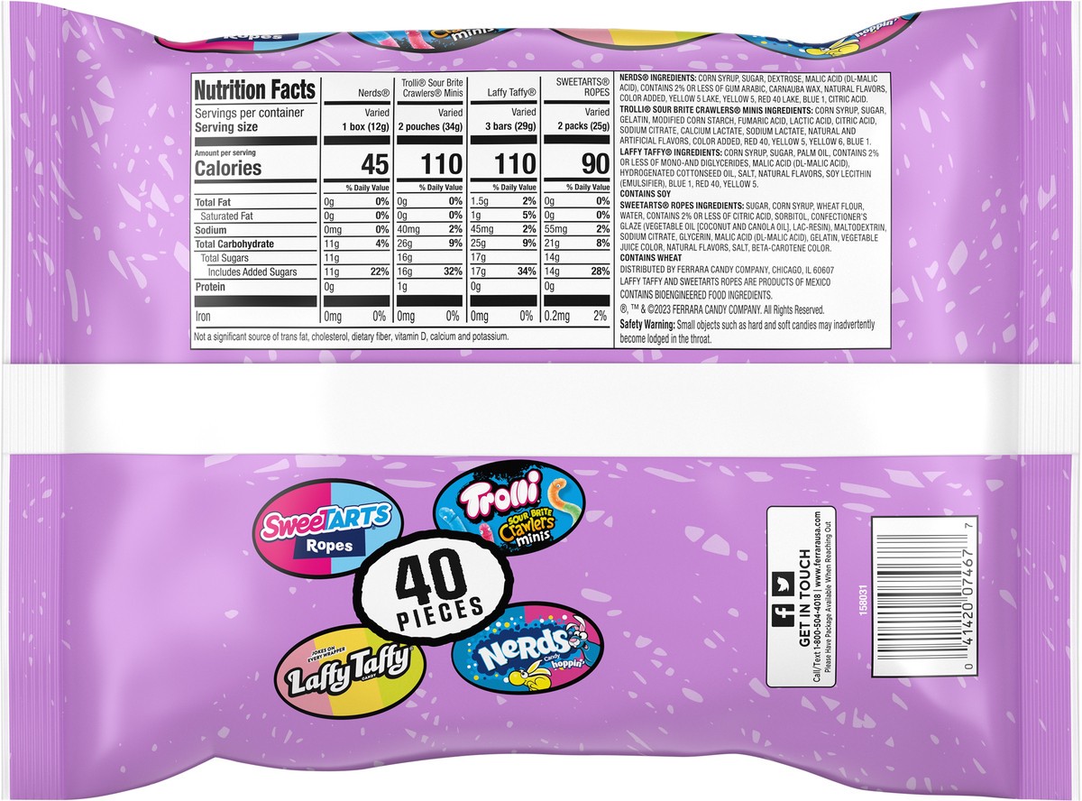 slide 7 of 14, Ferrara Sweetarts 07612 158031 Easter Duck Mix 40 ct, 40 ct