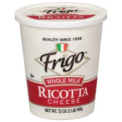 Frigo Whole Milk Ricotta Cheese 32 oz