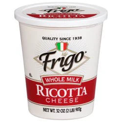 Frigo Whole Milk Ricotta Cheese 32 oz