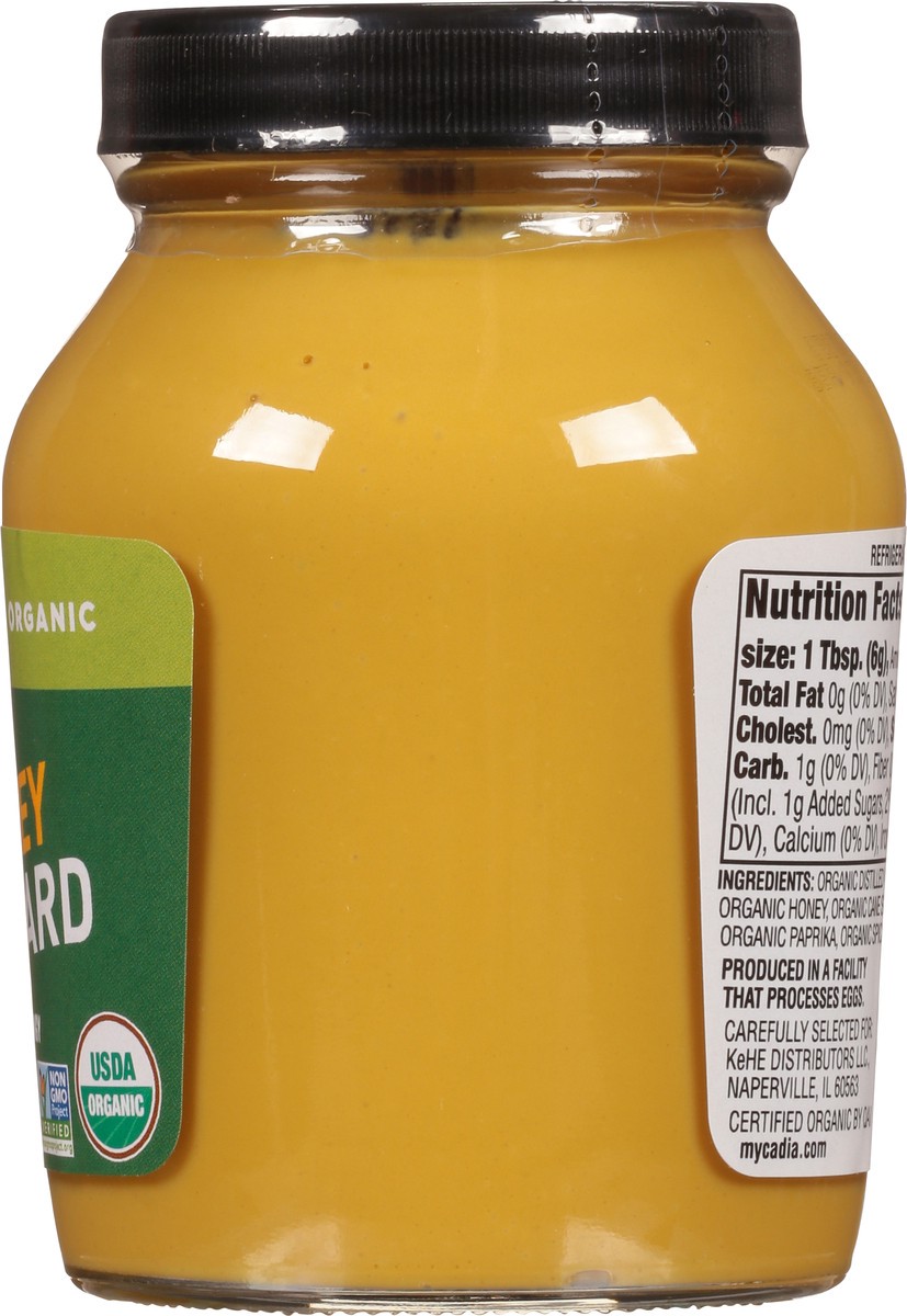 slide 7 of 9, Cadia Organic Honey Mustard 8 oz, 8 oz