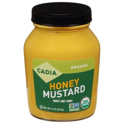 Cadia Organic Honey Mustard 8 oz