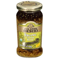 Filippo Berio Organic Classic Pesto 6.7 oz