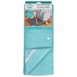 KD Kitchen Aqua Haze Countertop Drying Mat 1 ea
