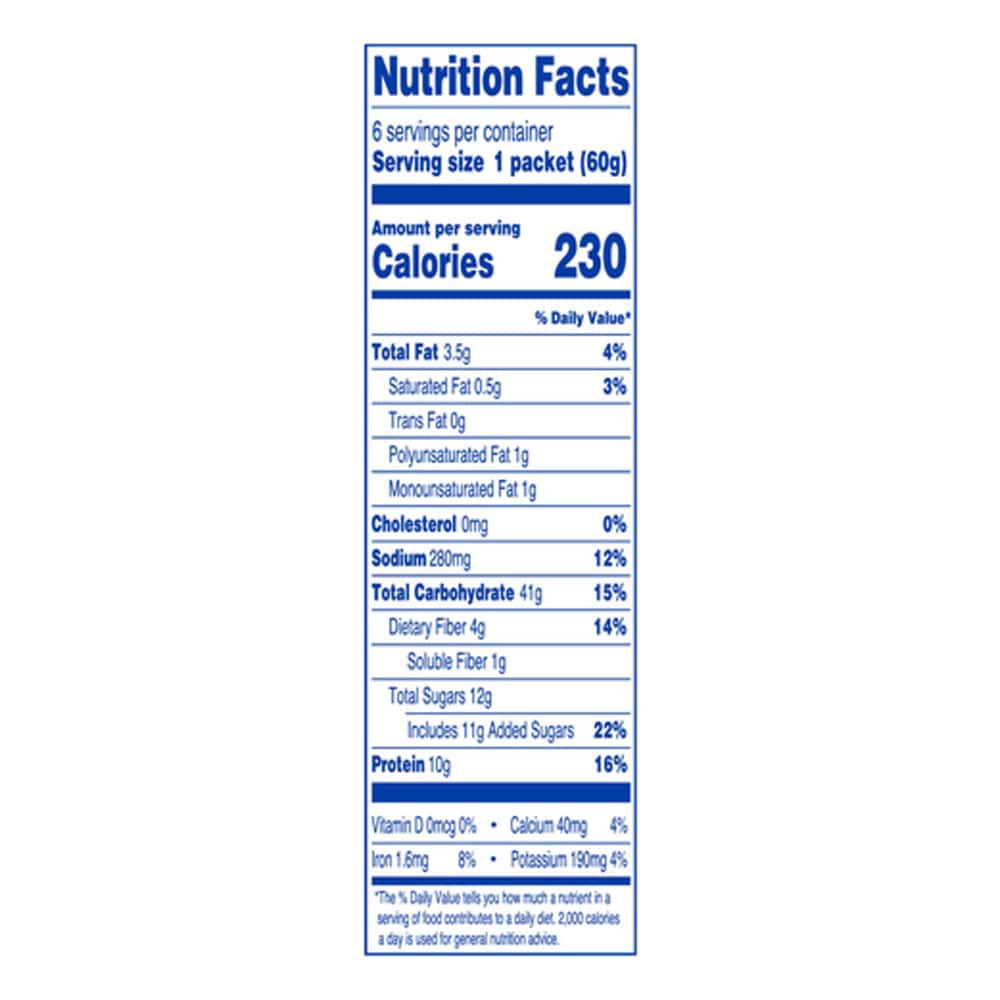 slide 2 of 4, Kroger® Instant Maple & Brown Sugar Oatmeal, 6 ct; 2.1 oz