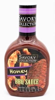 slide 1 of 1, Savory Collectn Honey BBQ Sauce, 20 oz