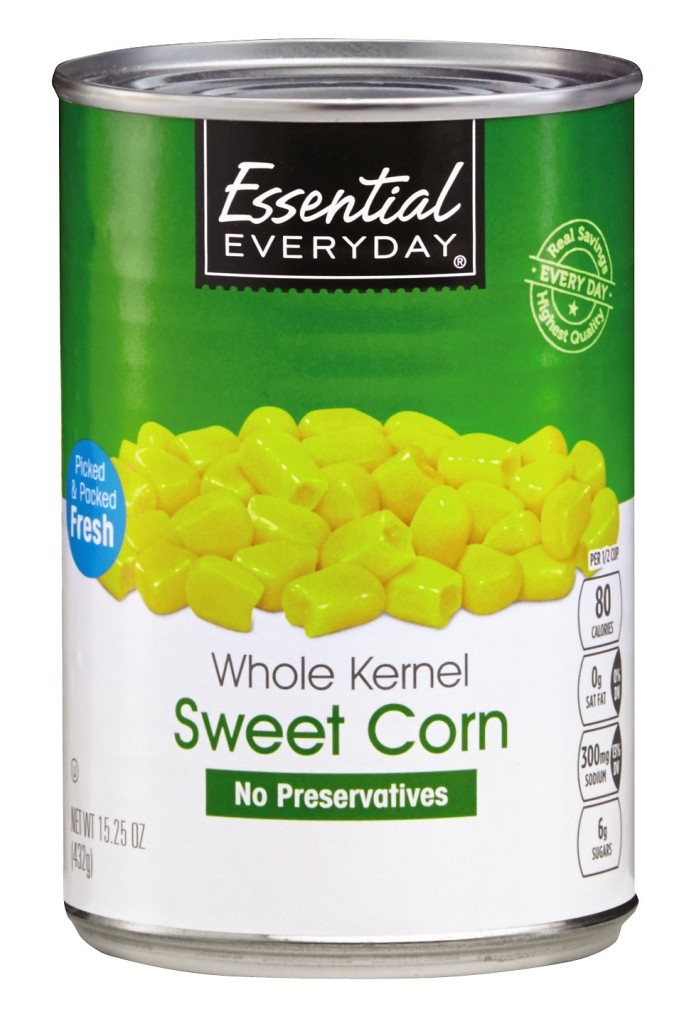 slide 1 of 1, Essential Everyday Signature SELECT Corn Whole Kernel White - 15.25 Oz, 15.25 oz