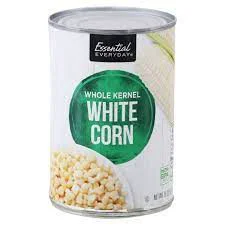 Essential Everyday Signature SELECT Corn Whole Kernel White - 15.25 Oz