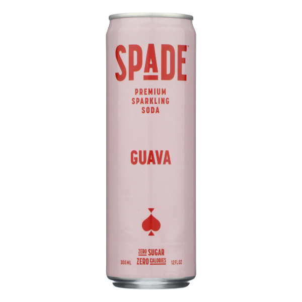 slide 1 of 1, Spade Soda Guava, 12 oz