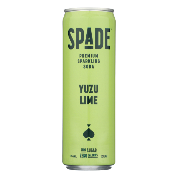 slide 1 of 1, Spade Soda Yuzu Lime, 12 oz